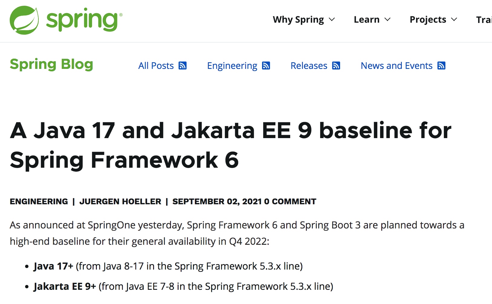 SpringBoot 3.0最低版本要求的JDK 17，这几个新特性不能不知道！-HollisChuang's Blog